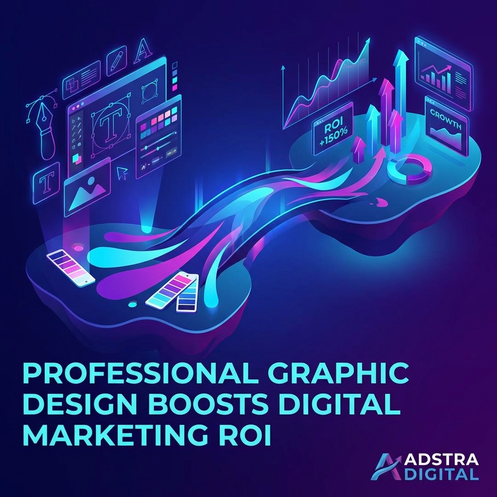 How Professional Graphic Design Boosts Your Digital Marketing ROI